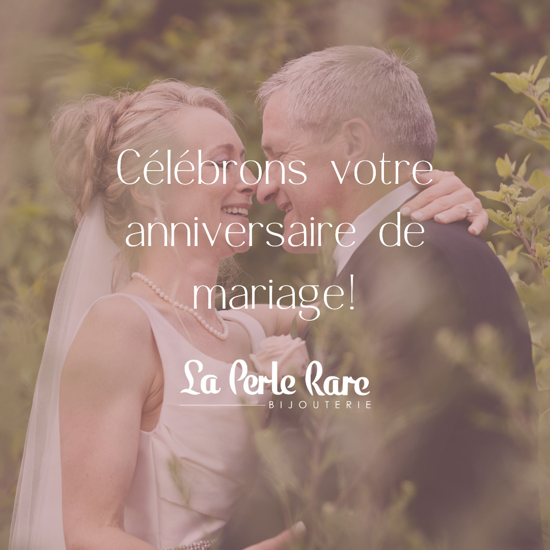 Célébrons votre anniversaire de mariage!