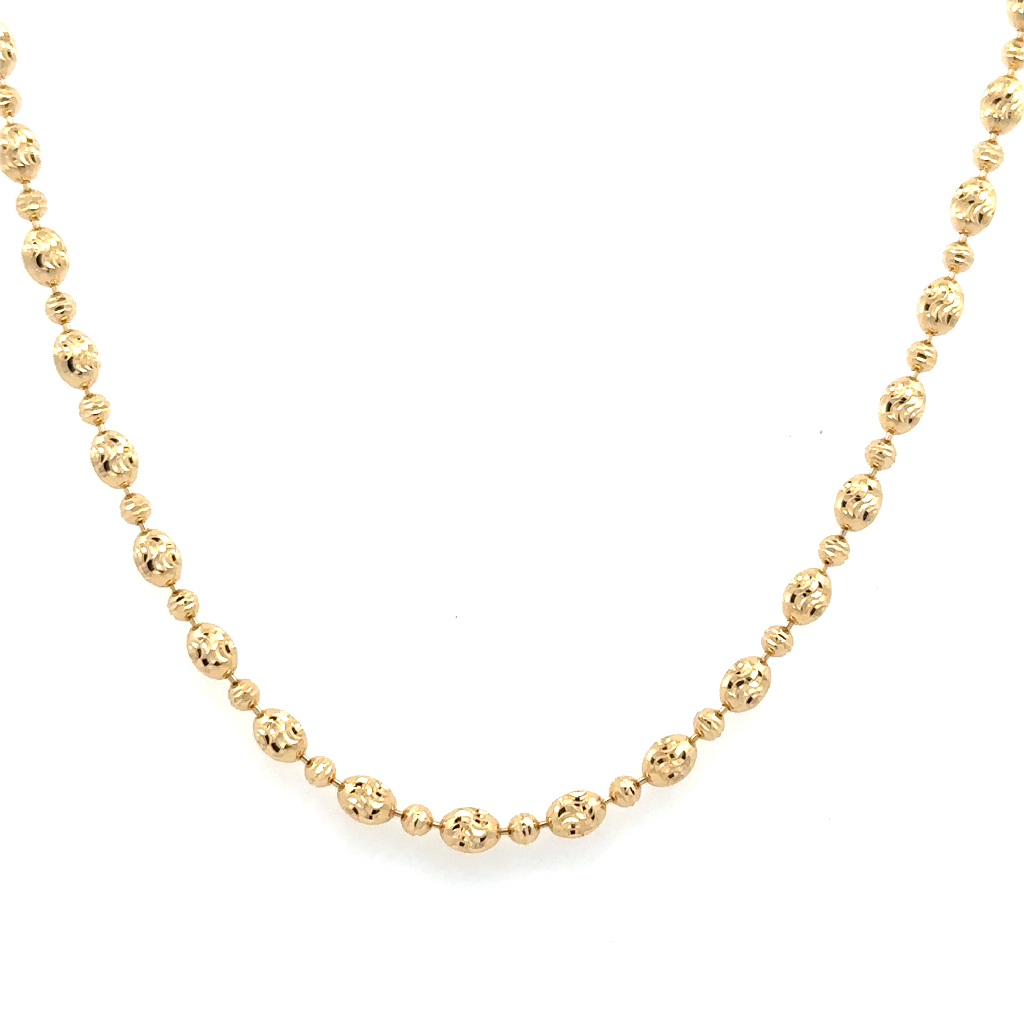 Chaîne or jaune 10 carats - LPR-3000-16 - Exclusivités