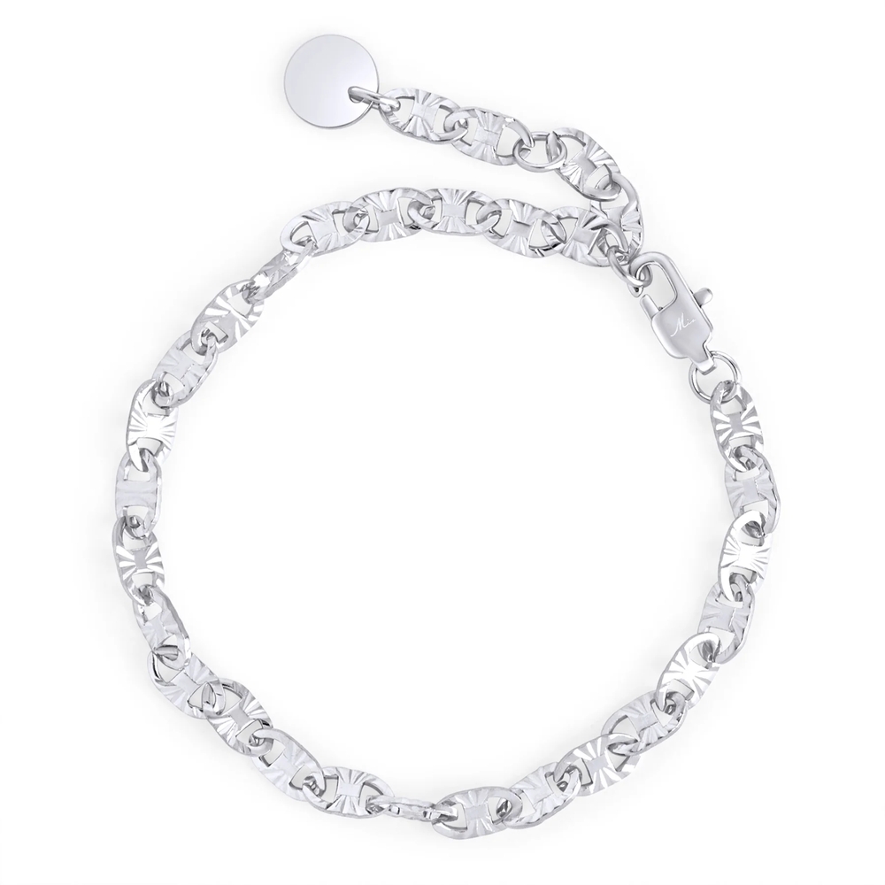 Bracelet Darcy, acier inoxydable, 4 millimètres - T125B012AR - Mia