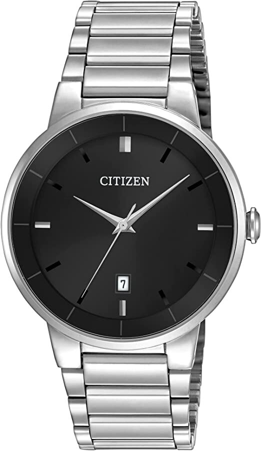 Men's steel watch