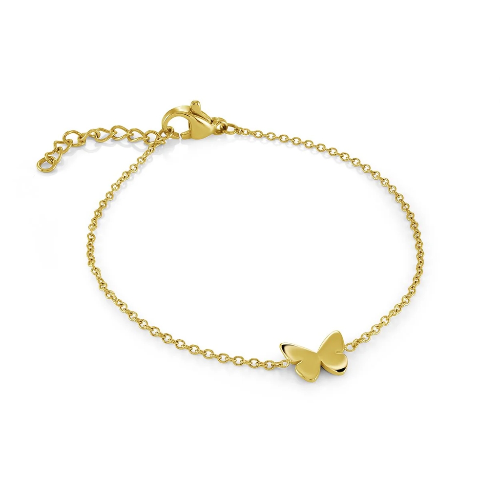 Bracelet papillon, acier inoxydable