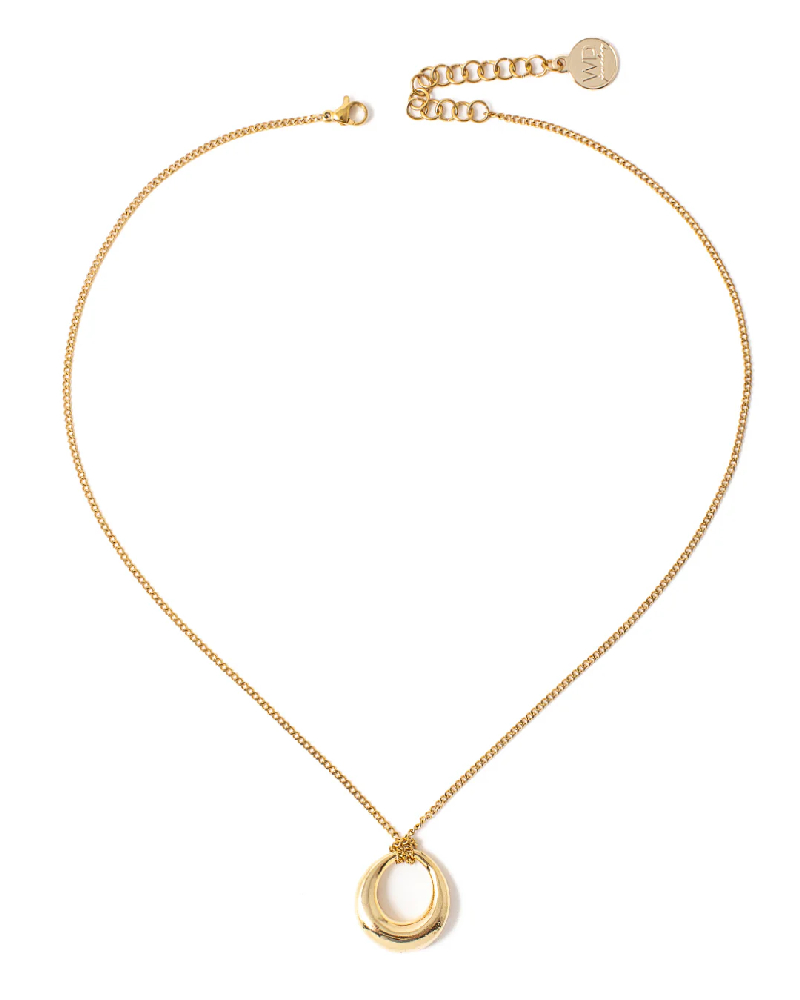 Collier acier - DOMEO-GOLD - Welldunn