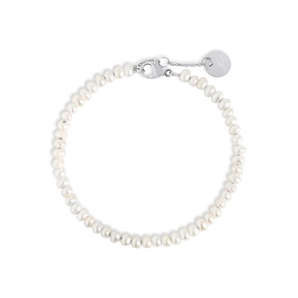 Bracelet Lexi, acier inoxydable, perles