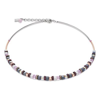 Collier rose pâle