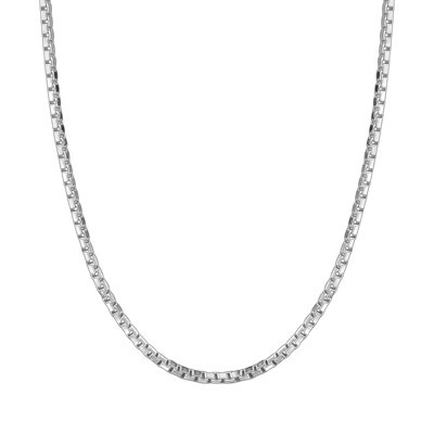 Chaine venitienne argent - N3114-14 - Création Gl