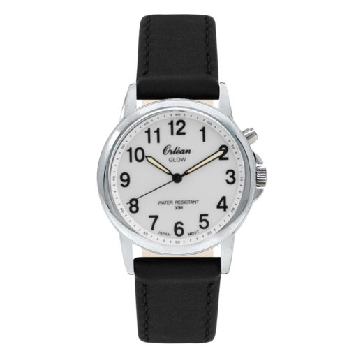 Orlean watch stainless steel white dial