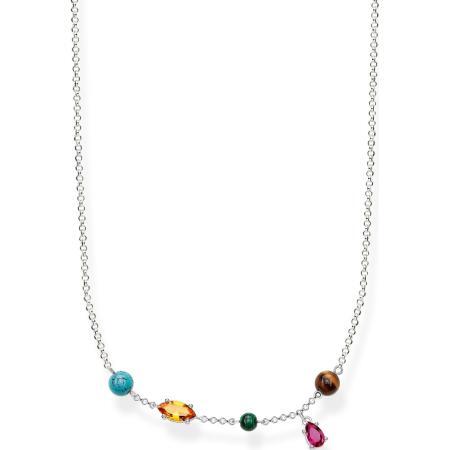 Collier gemme vitro-céramique multicolor - KE17574807L40V - Thomas Sabo