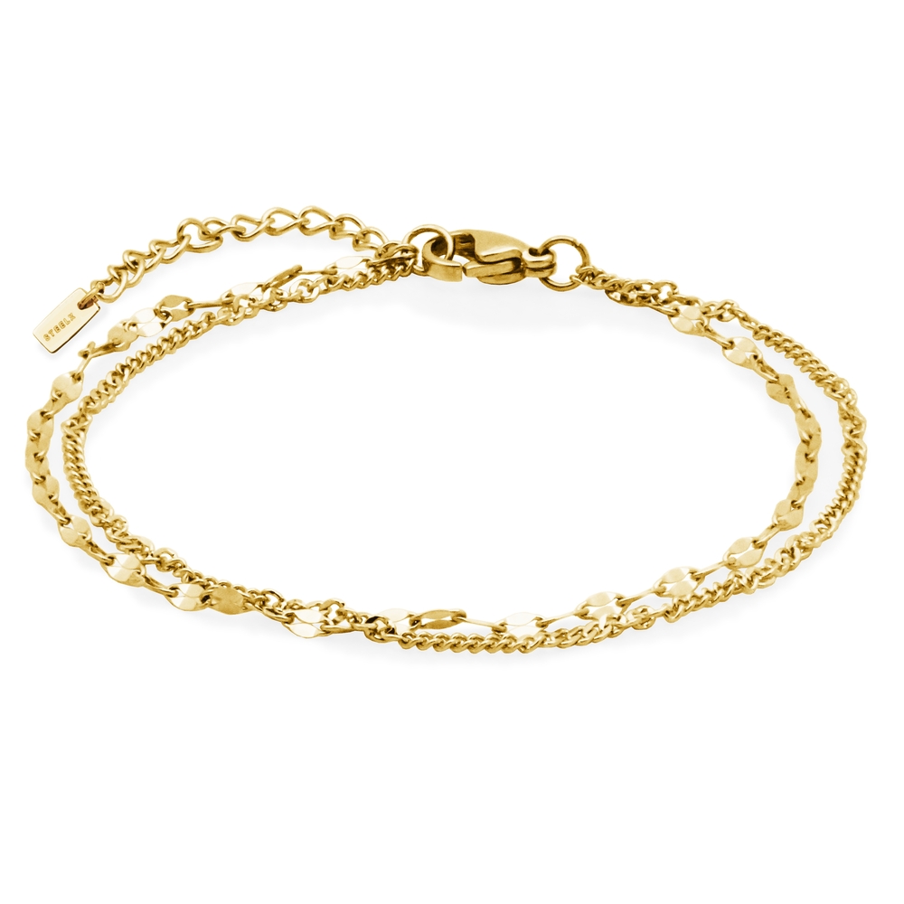Bracelet acier doré Bracelet acier doré