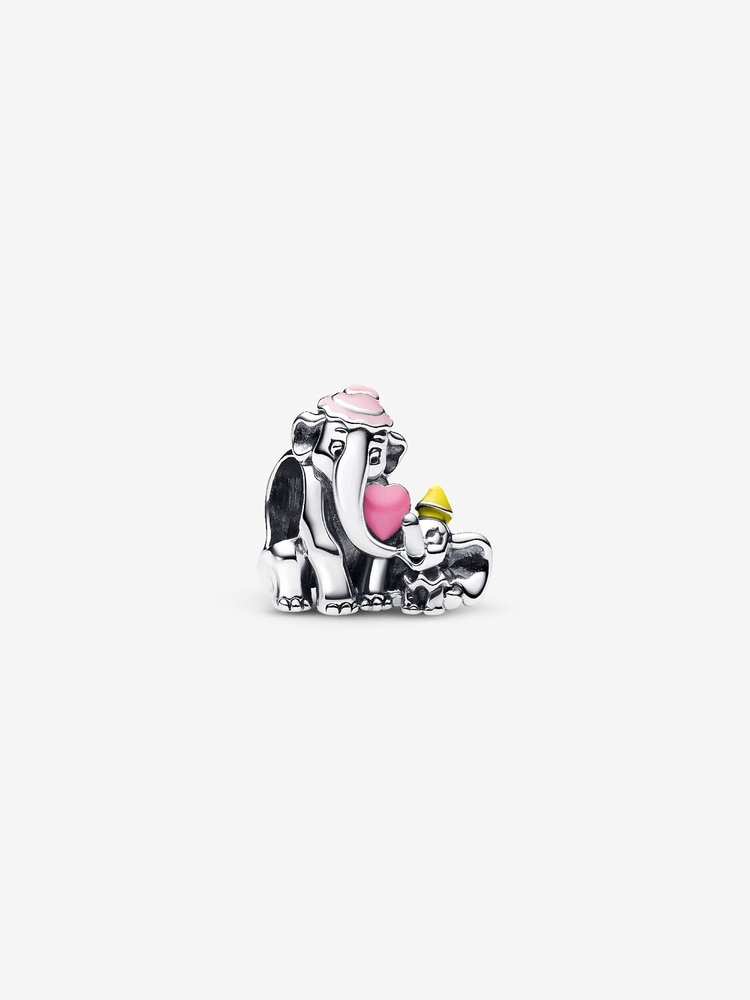 Bille Disney, Dumbo et maman, argent, émaux mixtes - 793751C01 - Pandora