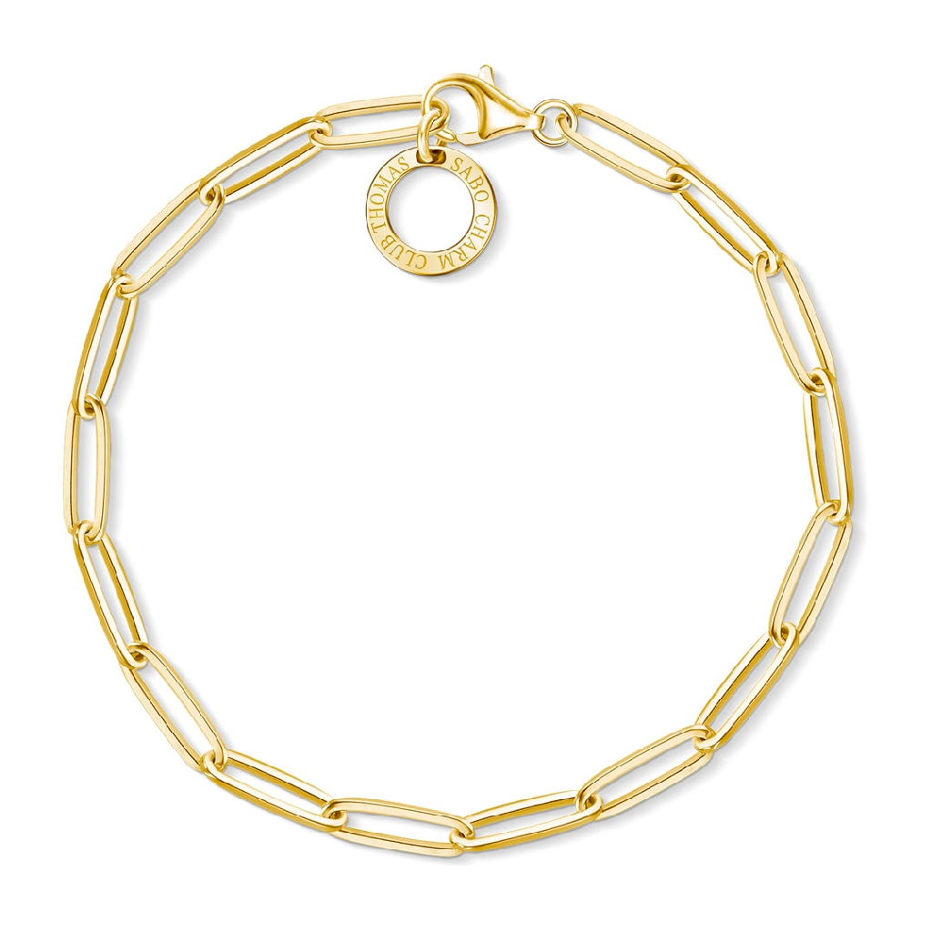 Bracelet argent doré