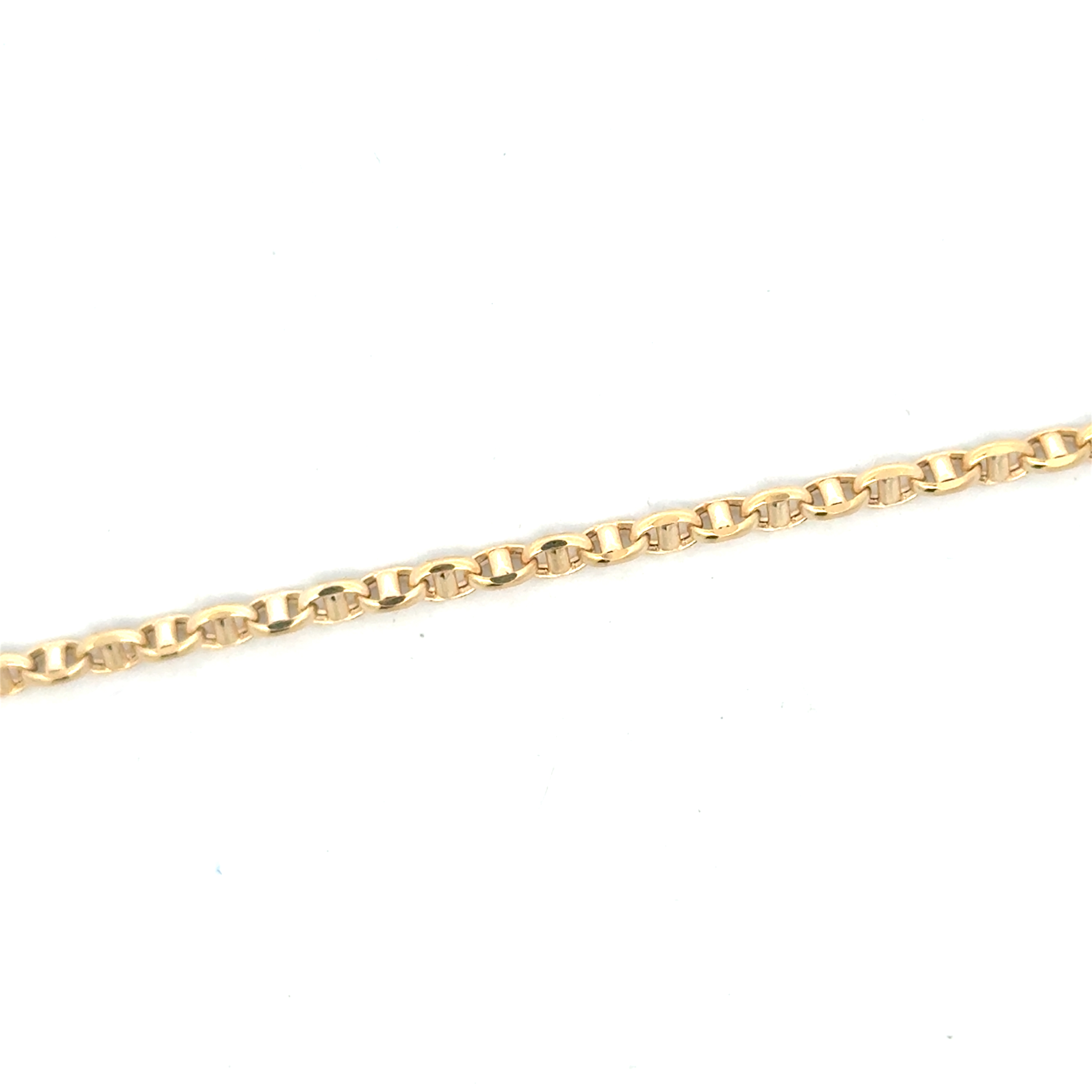 Bracelet maille marine, or jaune 10 carats