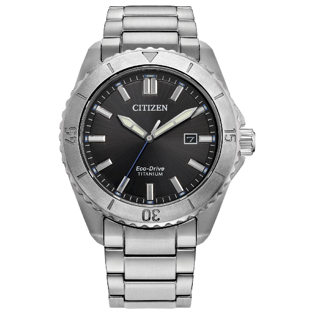 Montre Eco-Drive, titane, fond noir - AW1840-50E - Citizen