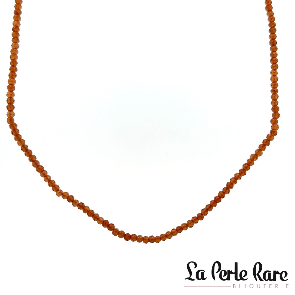 Collier métal doré, grenat hessonite - DBJNCK1127HG - Dee Berkley