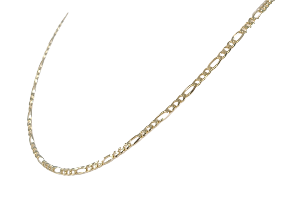 Chaîne figaro, or jaune 10 carats