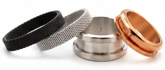 Jonc acier avec milieu interchangeable