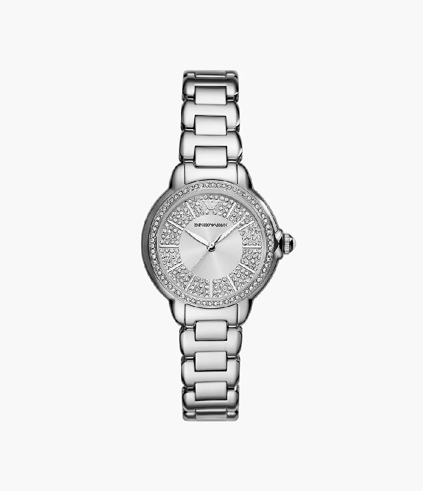 Montre à trois aiguilles en acier inoxydable signée Emporio Armani. - AR11632 - Emporio Armani