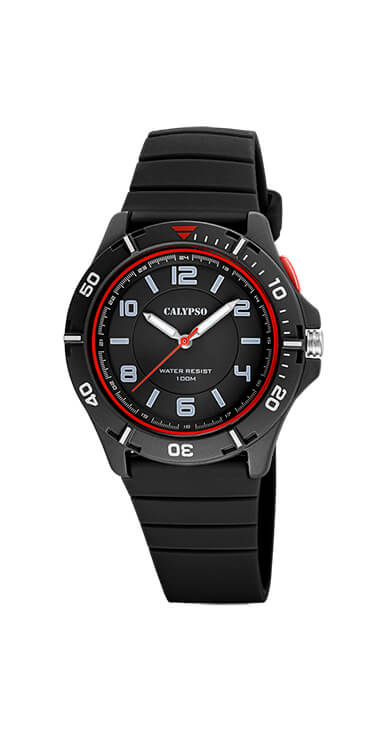 Montre silicone noir - K5857-6 - Calypso Watches