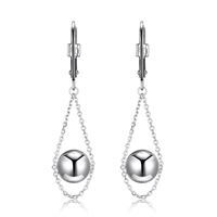 Bo pendantes argent billes chaines Bo pendantes argent billes chaines