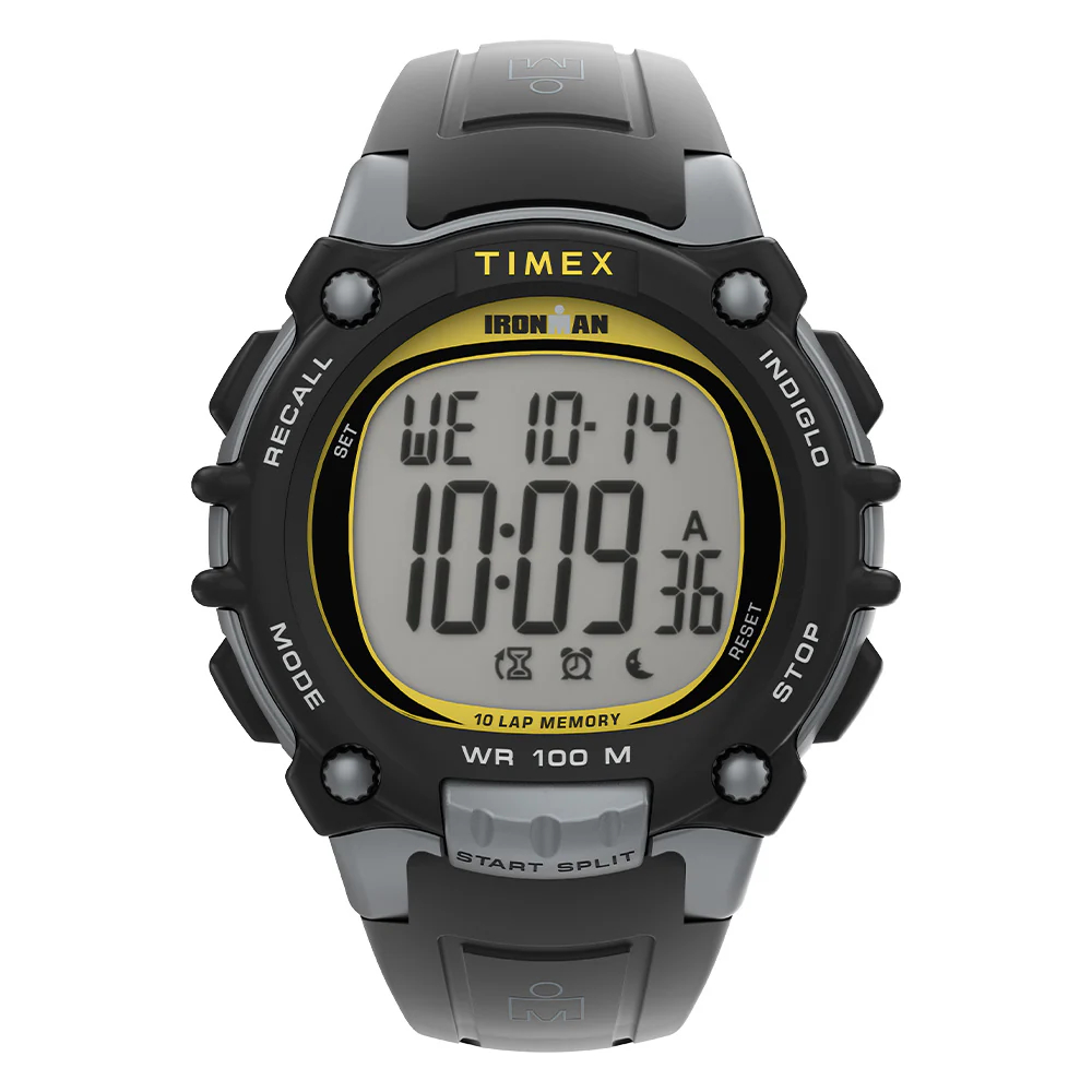 Montre Ironman, silicone 2 tons (noir/gris) - TW5M64600GP - Timex