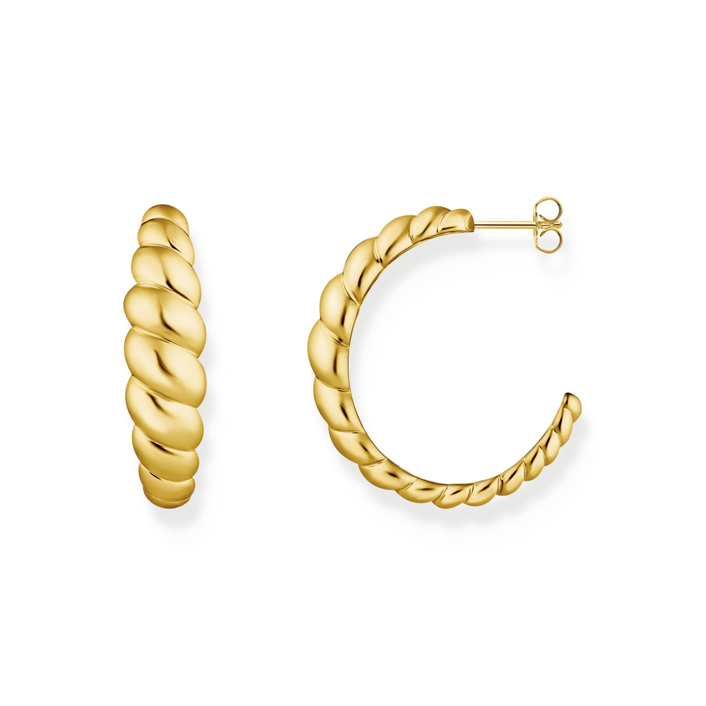 Anneaux argent doré - CR758-413-39 - Thomas Sabo