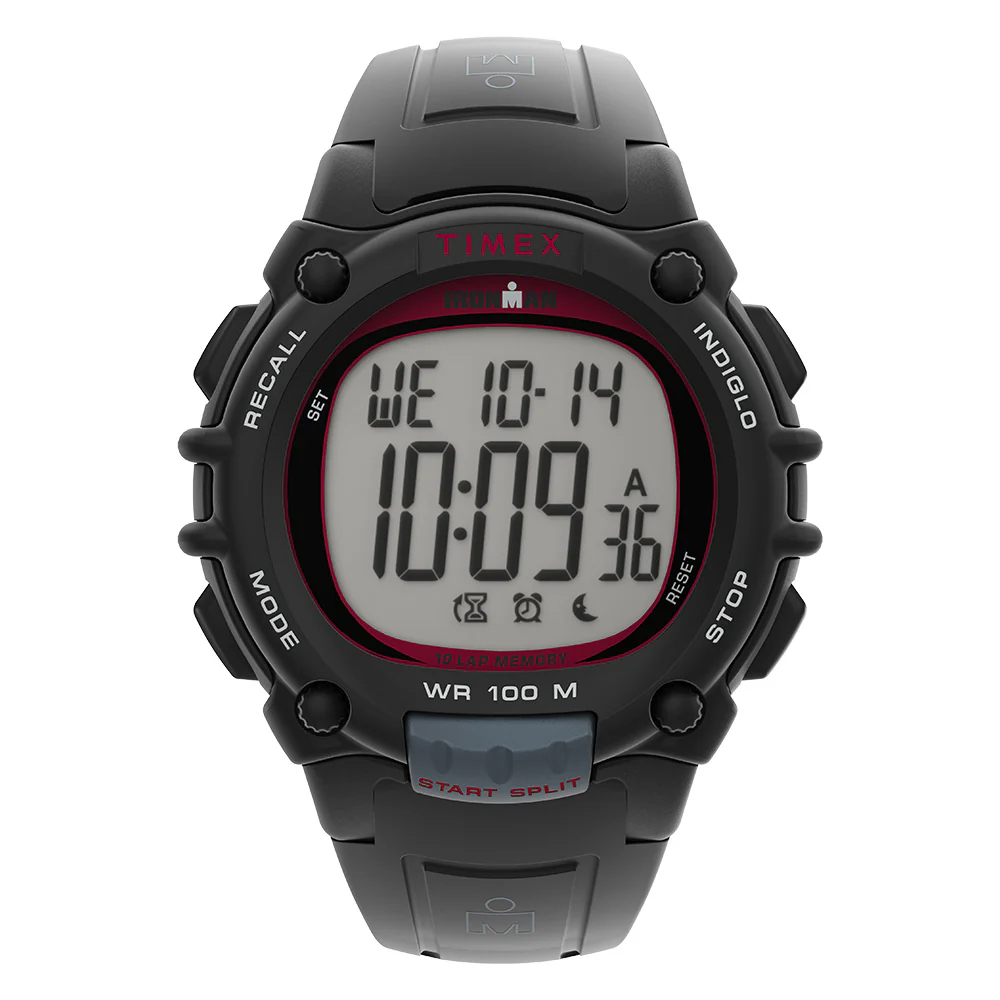 Montre Ironman, silicone noir - TW5M64400GP - Timex