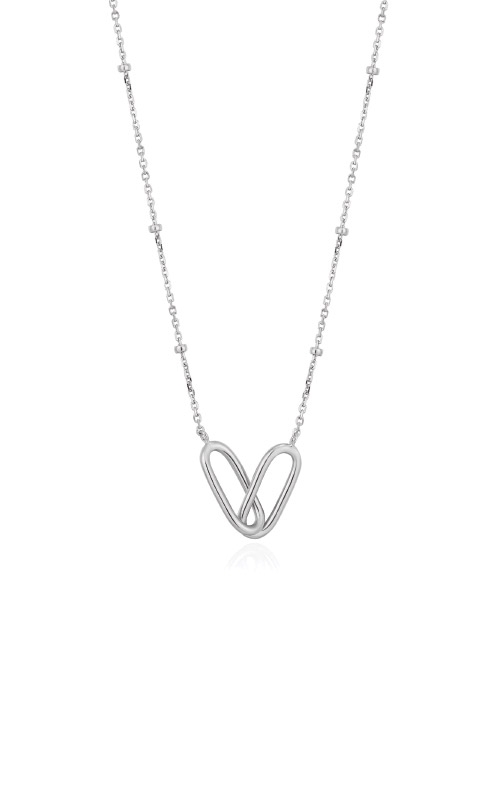 Collier à maillons argent avec billes 