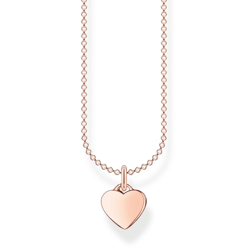 Pendentif coeur argent rosé - KE2049-415-40-L45V - Thomas Sabo