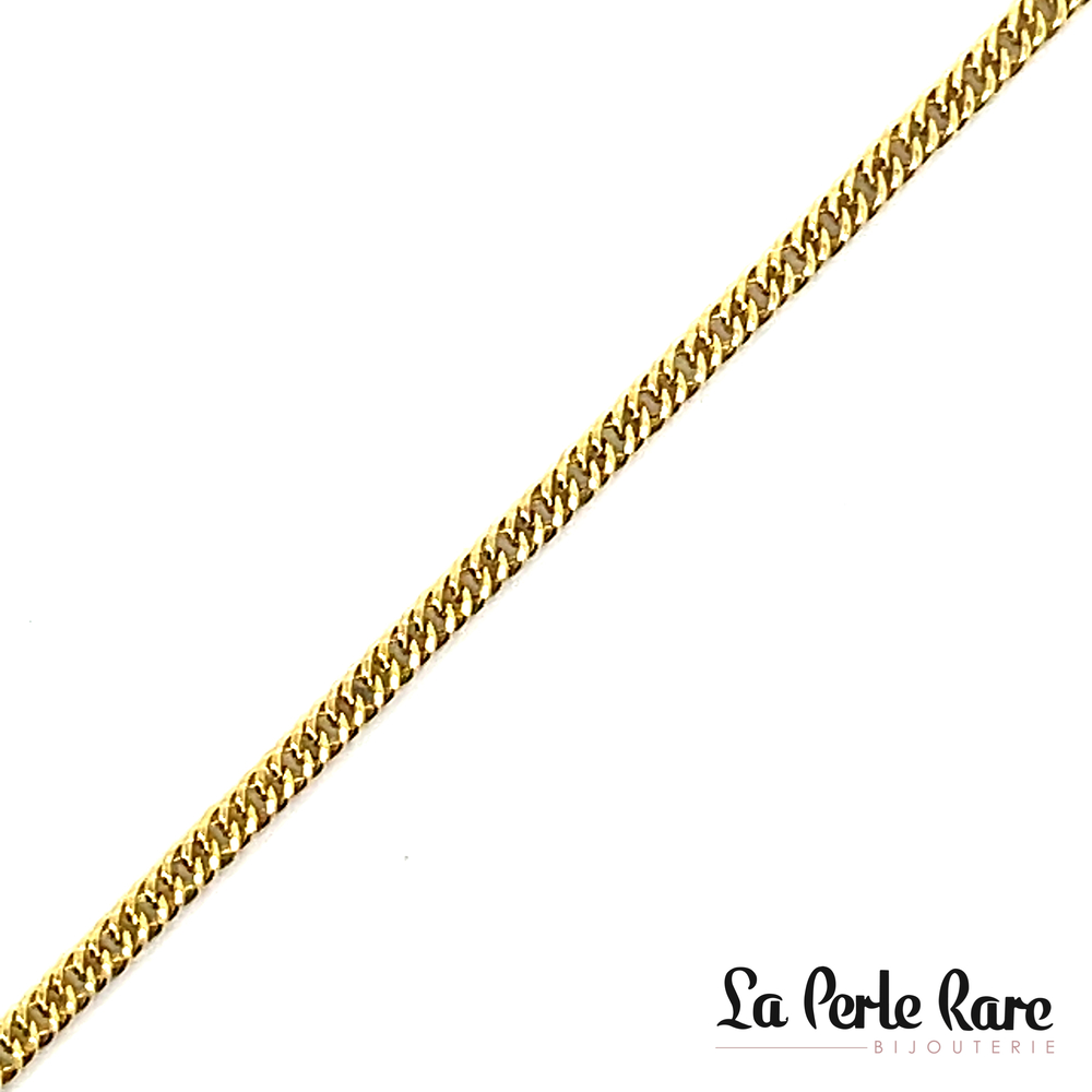 Bracelet gourmette or jaune Bracelet gourmette or jaune