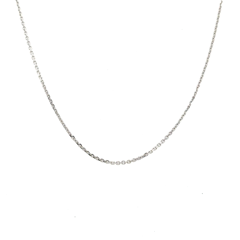 Chaîne or blanc 10 carats