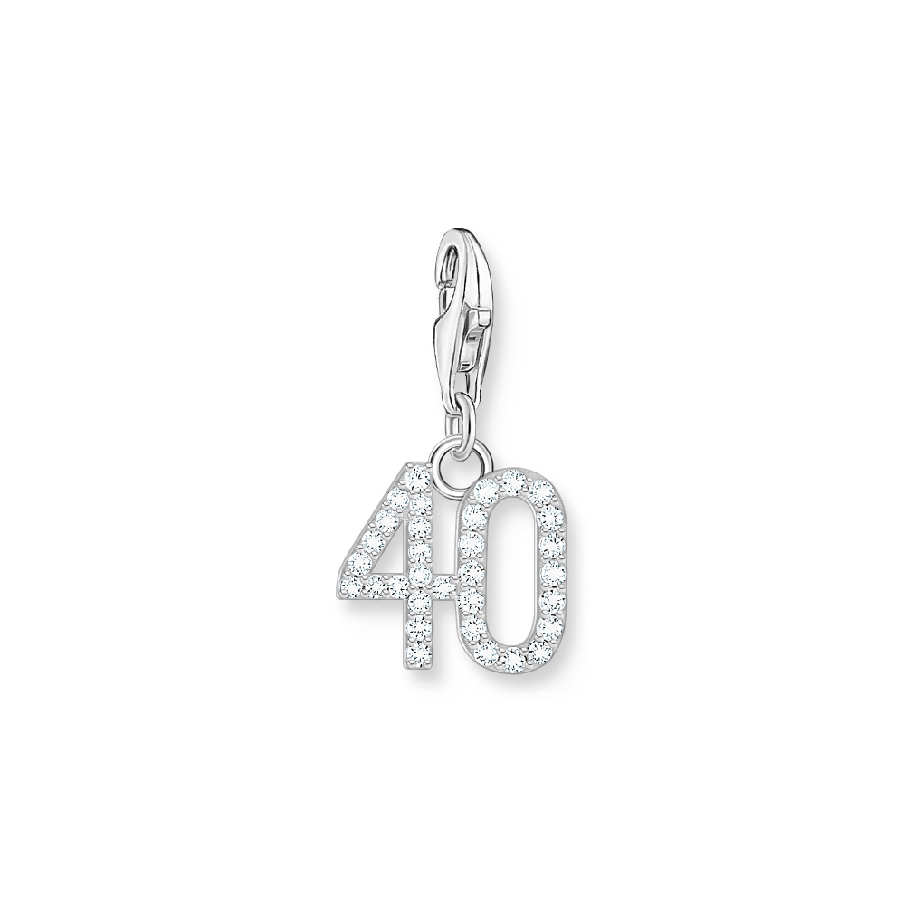 Charm 40, argent, zircons - 2137-051-21 - Thomas Sabo