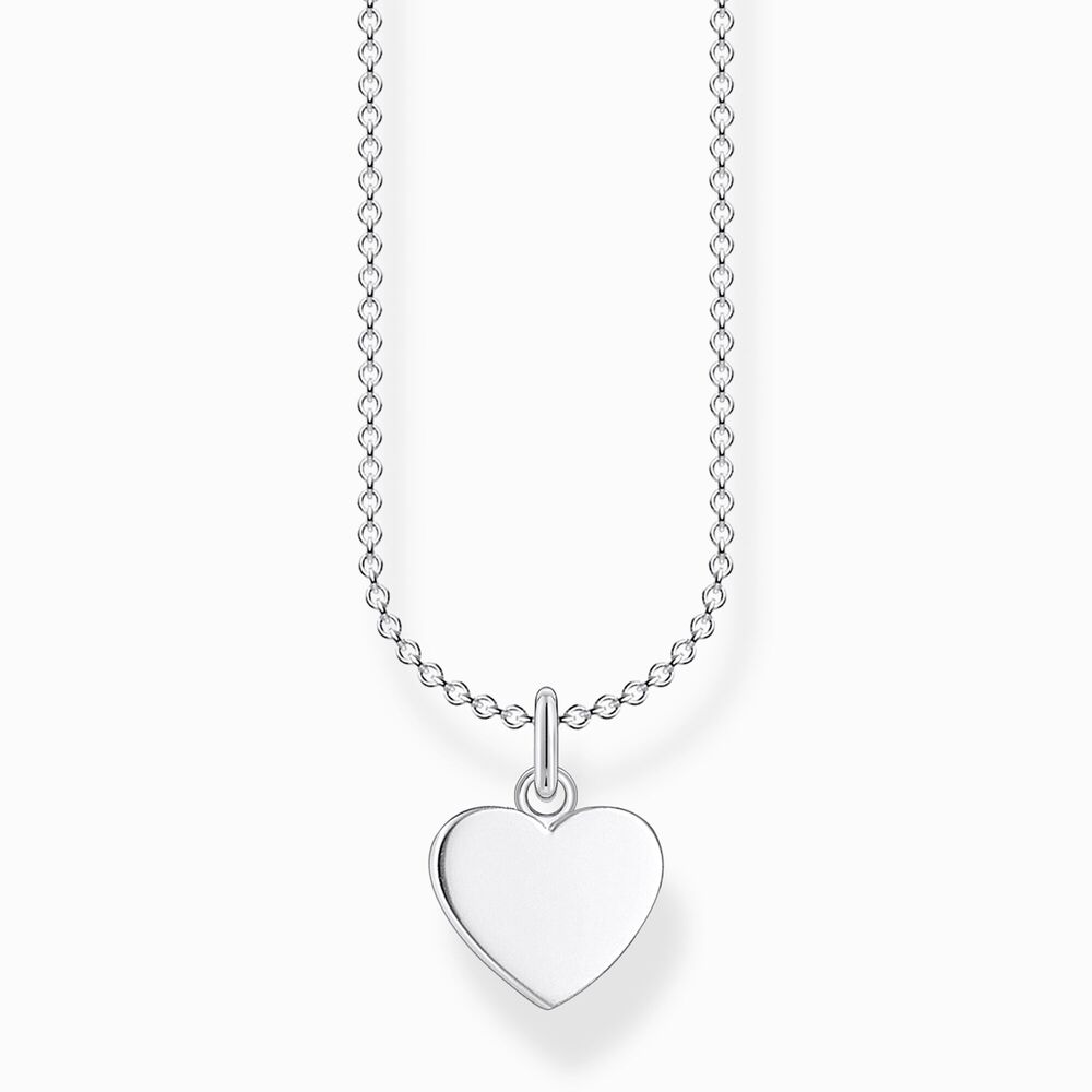 Pendentif coeur, argent