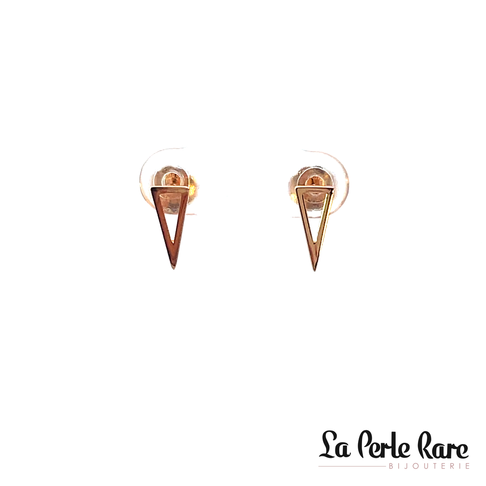 Boucles d'oreilles fixes or rose 14 carats - MF02417414K - Midas