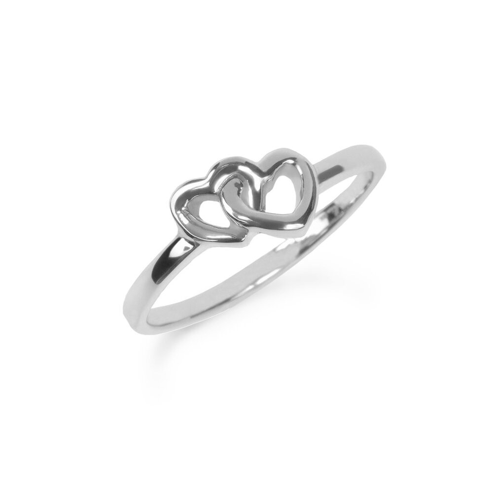 Bague coeur synchronicité acier - T220R006AR-5 - Mia