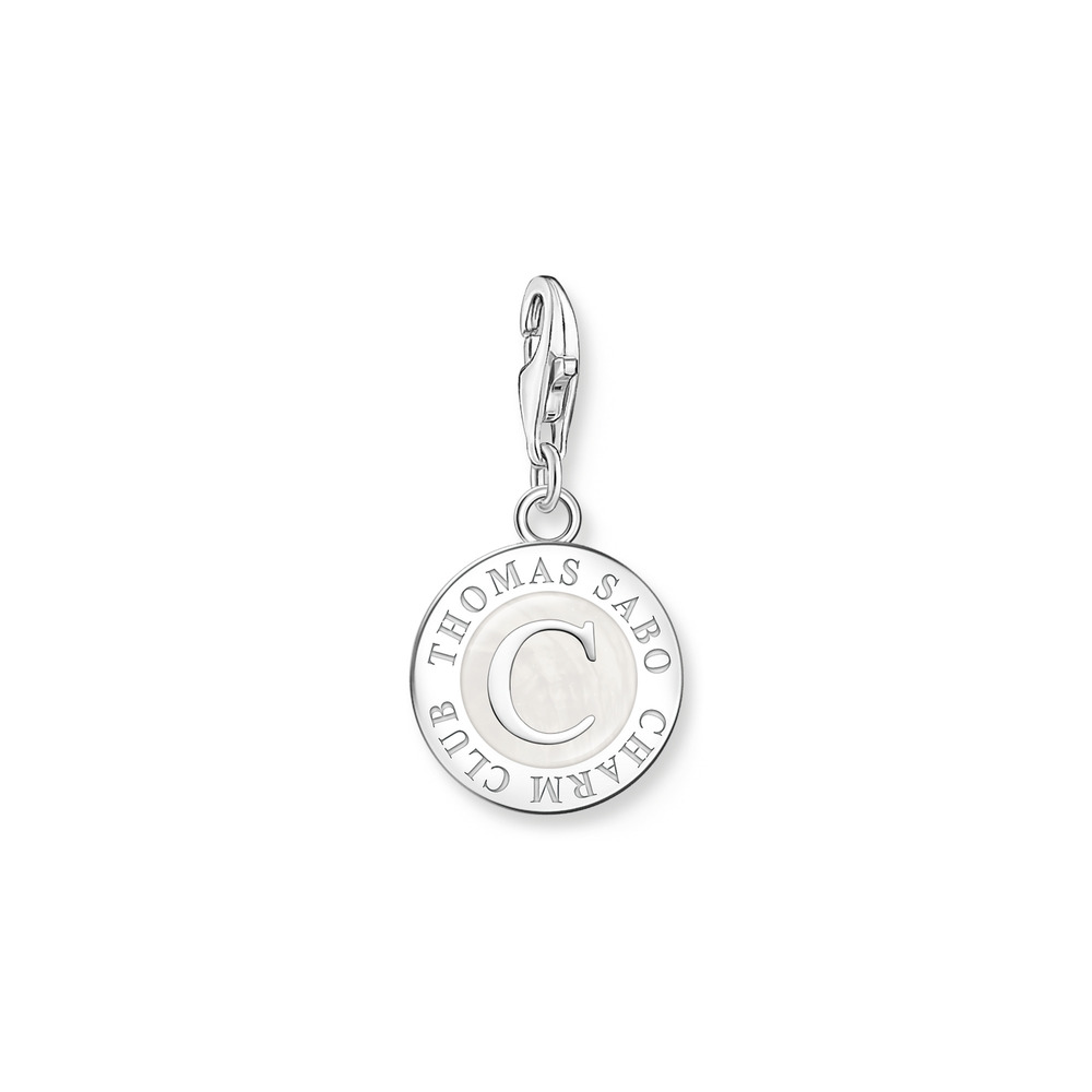 Charm argent, émail blanc - 1998-007-14 - Thomas Sabo