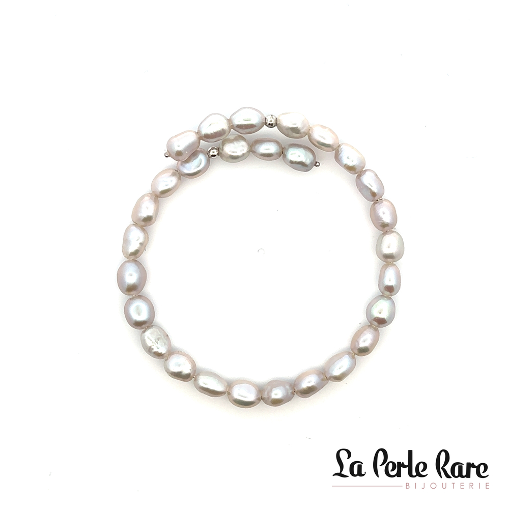 Bracelet perle d'eau douce 6-7mm - S55625G08 - Nishi Pearls