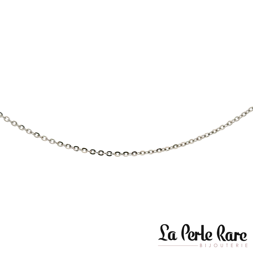 Chaîne forçat or blanc - LPR-1426-20 - Exclusivités