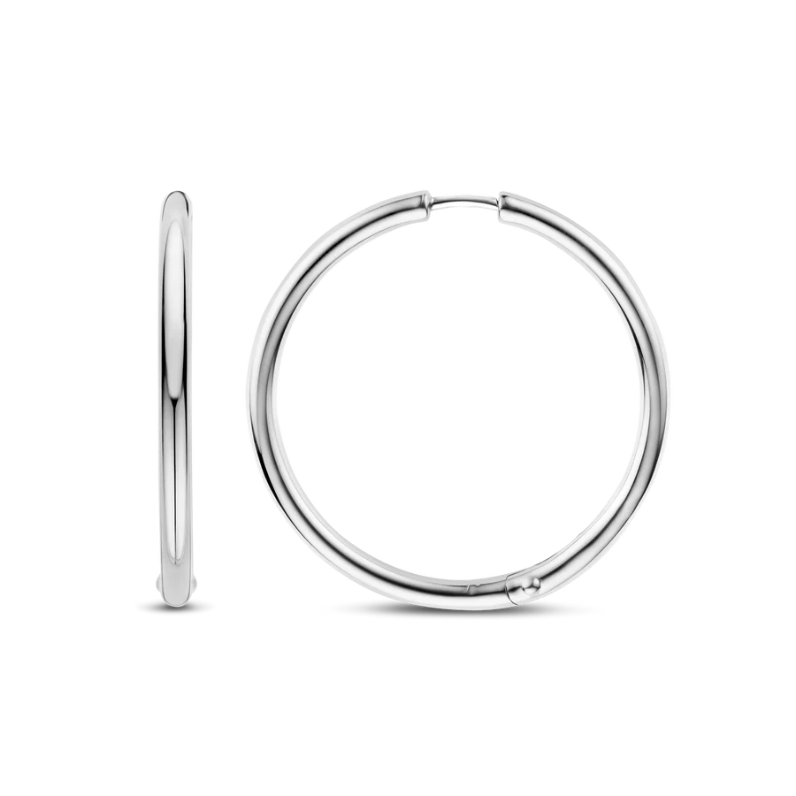 Anneaux argent rhodié - 78007SI - Ti Sento