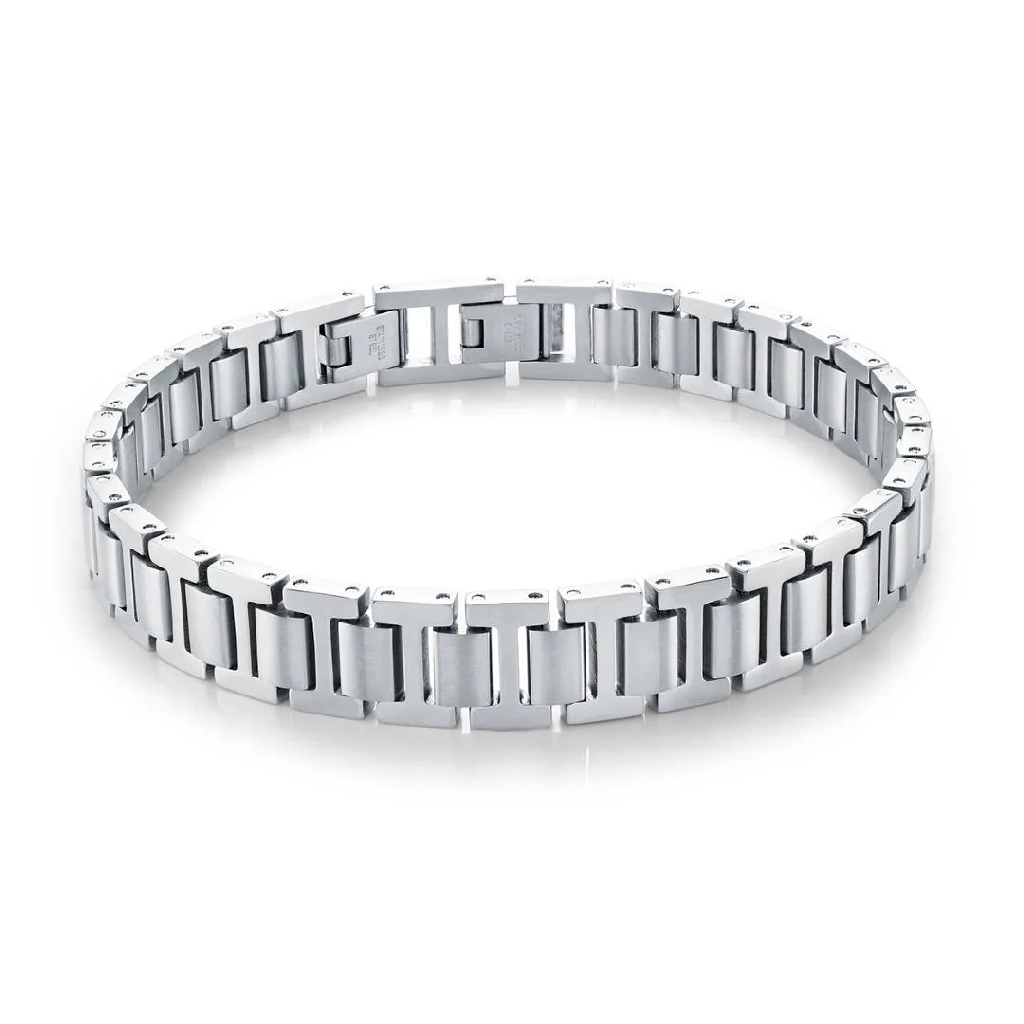 Bracelet acier inoxydable, 10 millimètres