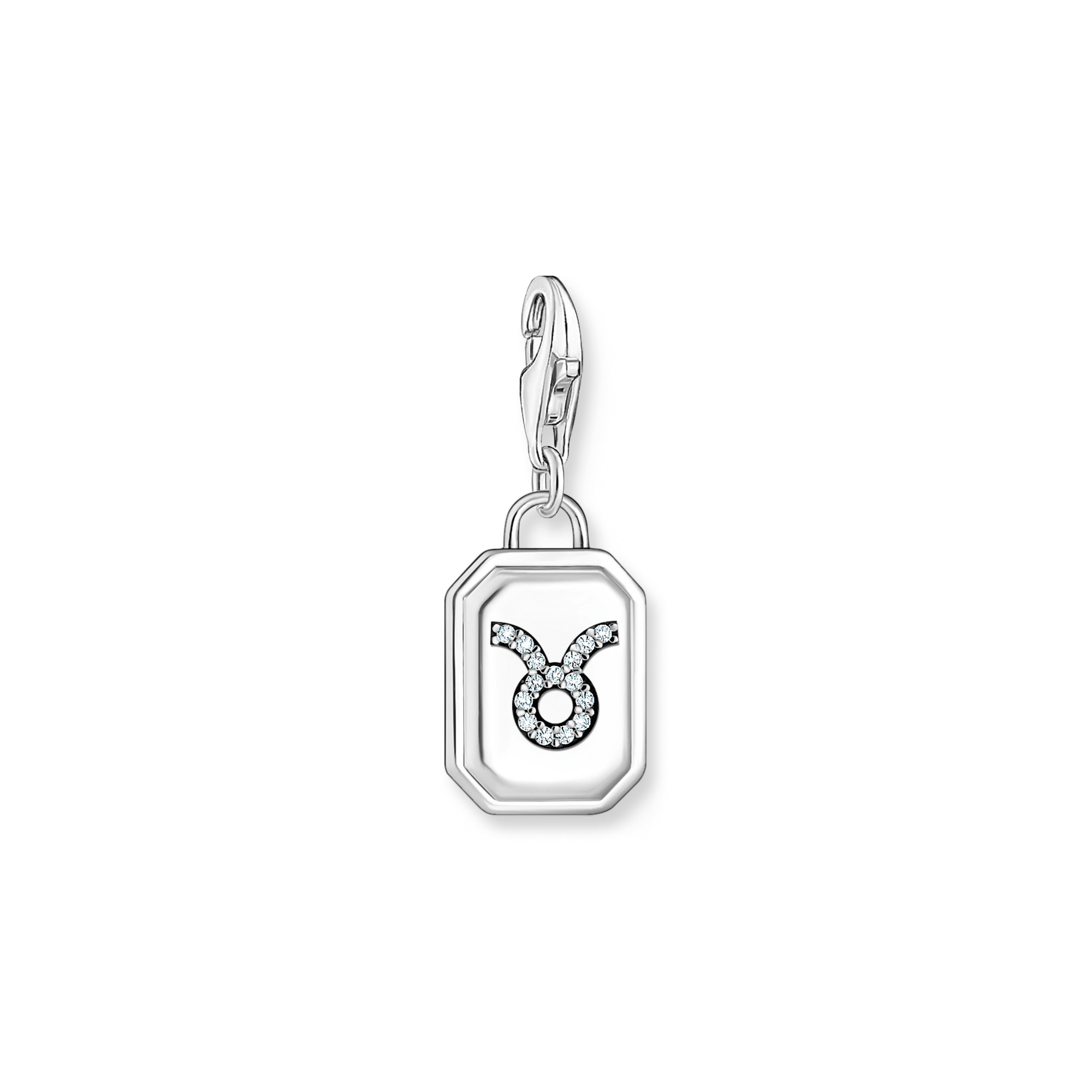 Charm zodiaque Taureau, argent, zircons - 2151-643-21 - Thomas Sabo