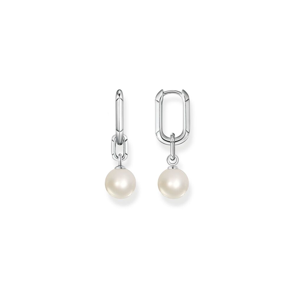 Anneaux argent, perles - CR690-082-14 - Thomas Sabo