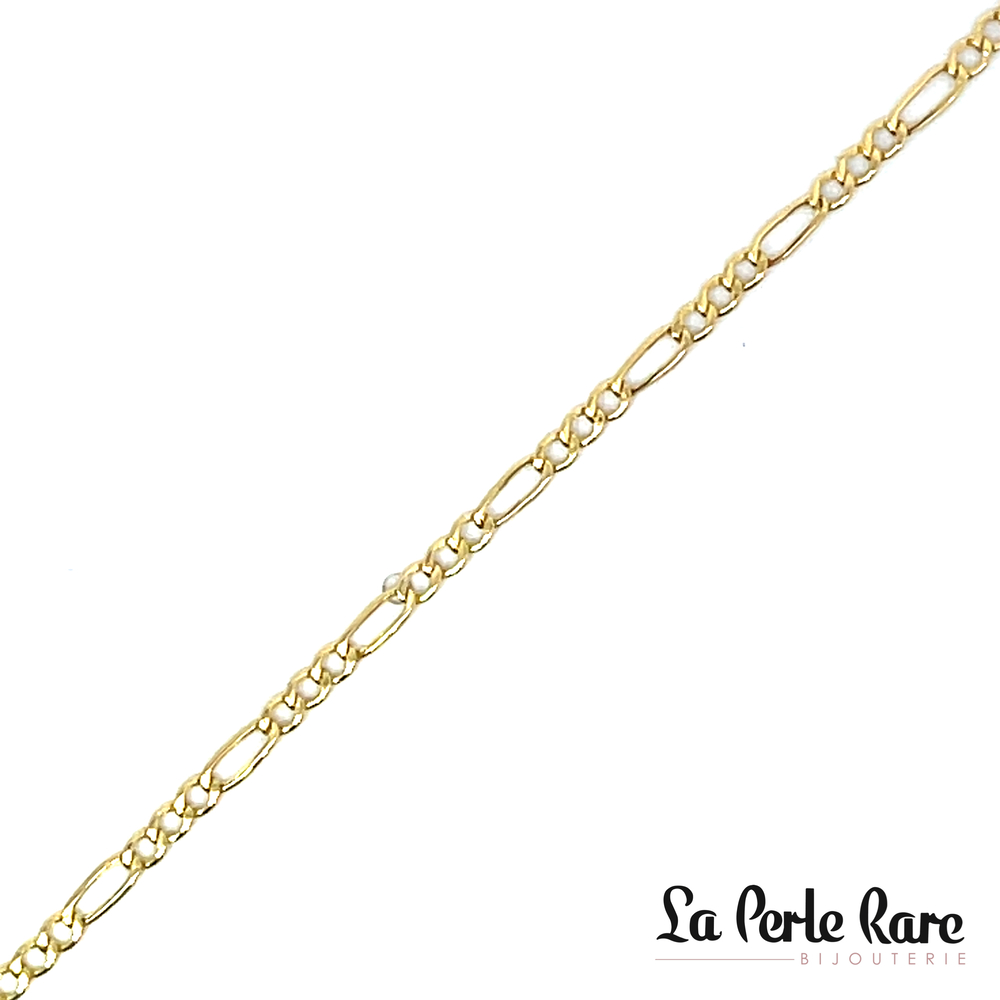 Bracelet figaro or jaune Bracelet figaro or jaune