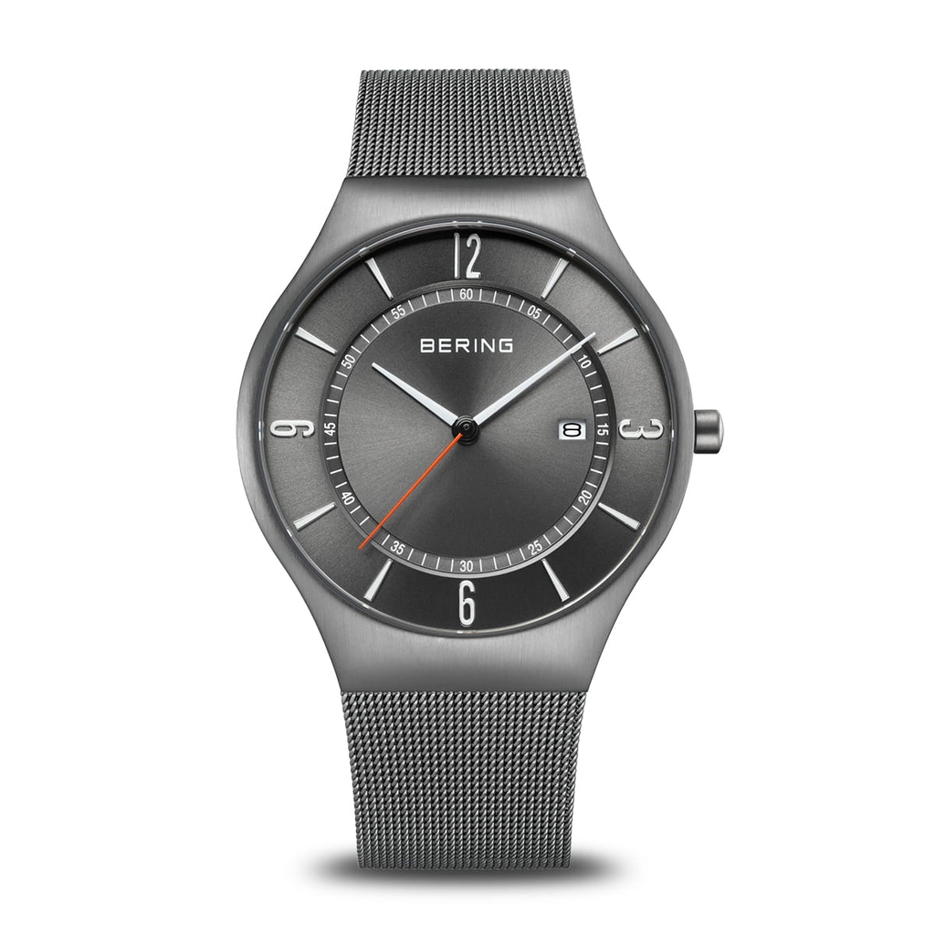 Montre acier inoyxdable anthracite - 15940-377 - Bering