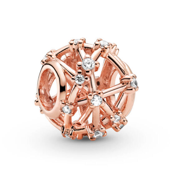 Bille constellations d'étoiles, cz incolores pandora rose - 789240C01 - Pandora