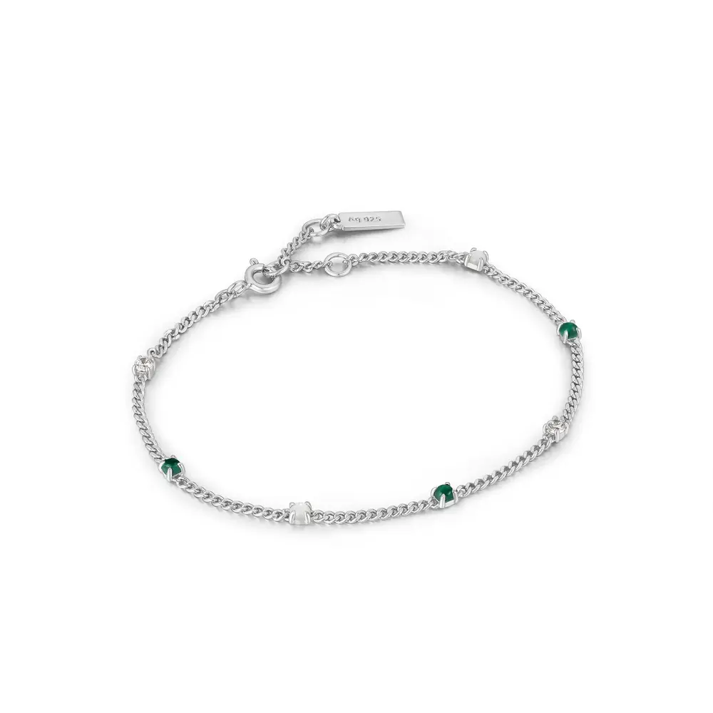 Joli Bracelet Argent 925 Tout Fin Avec Trois Fils De Couleurs Et Zircons, Pour Femme - Taille Ajustable 17-19,5 Cm - Marque Exploit Argenti
