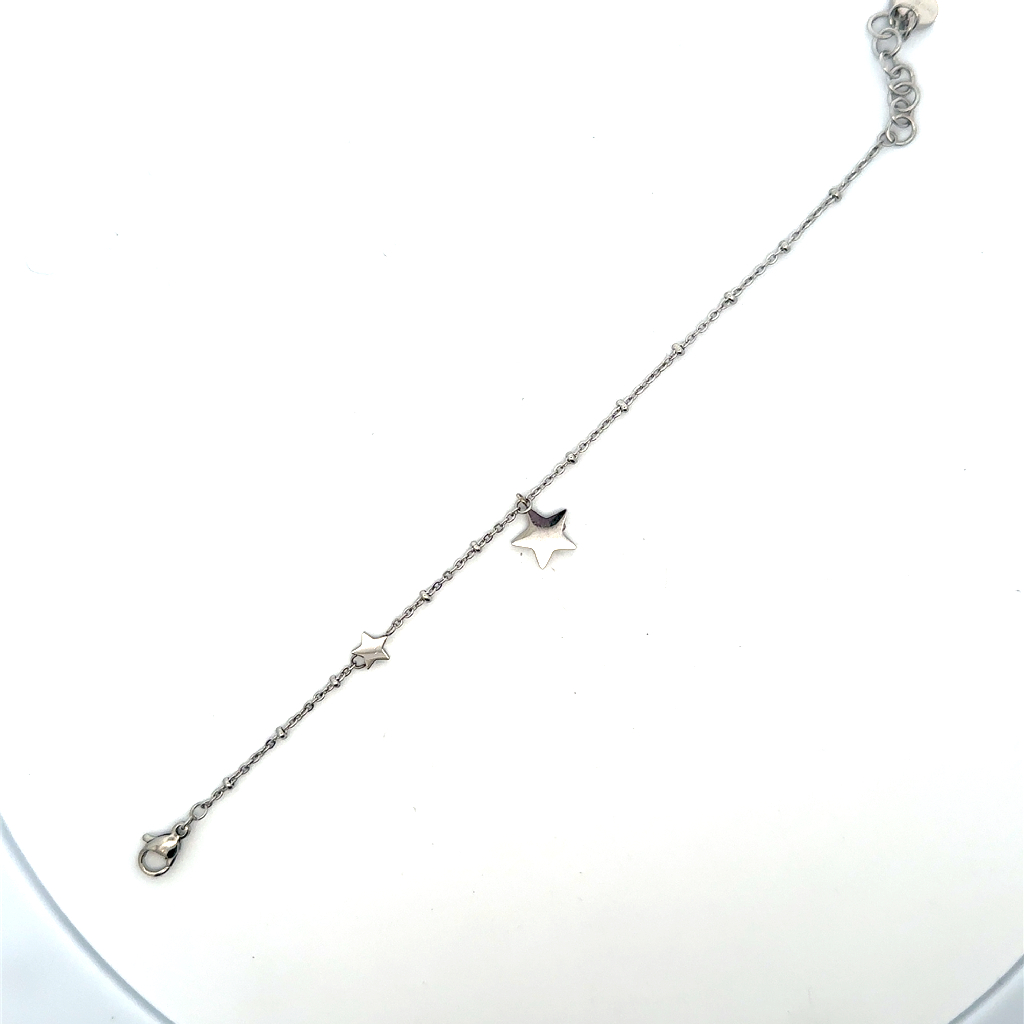 Bracelet étoile, acier inoxyable, zircon incolore - BAH41 - Brosway Italia