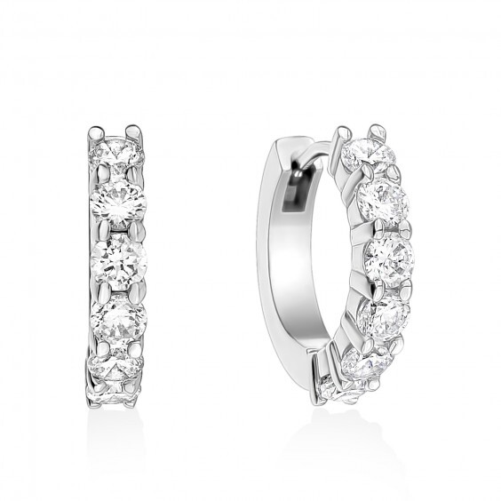 Huggies acier, zircons