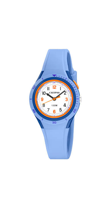 Montre silicone bleu pâle - K5856-4 - Calypso Watches