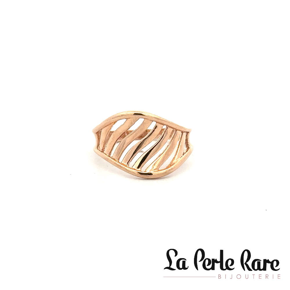Bague or rose 10 carats - YZ-1235-R - Exclusivités
