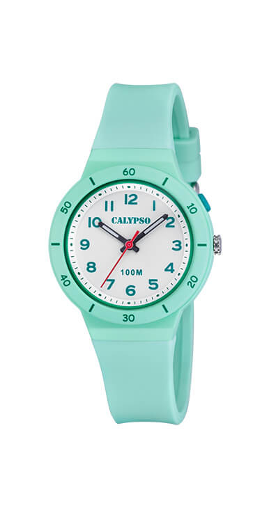 Montre silicone vert pâle - K5848-3 - Calypso Watches