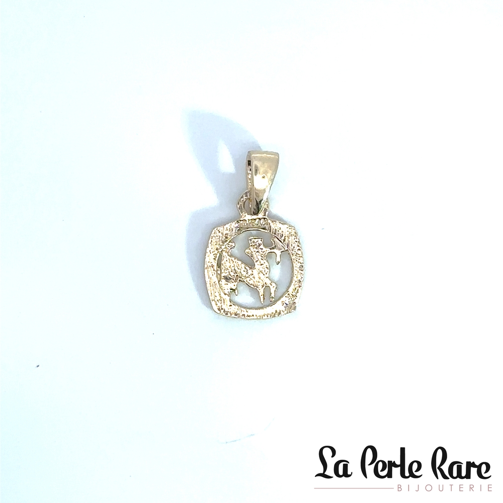 Pendentif zodiaque Sagitaire, or jaune 10 carats - LPR-2754-SAGIT - Exclusivités